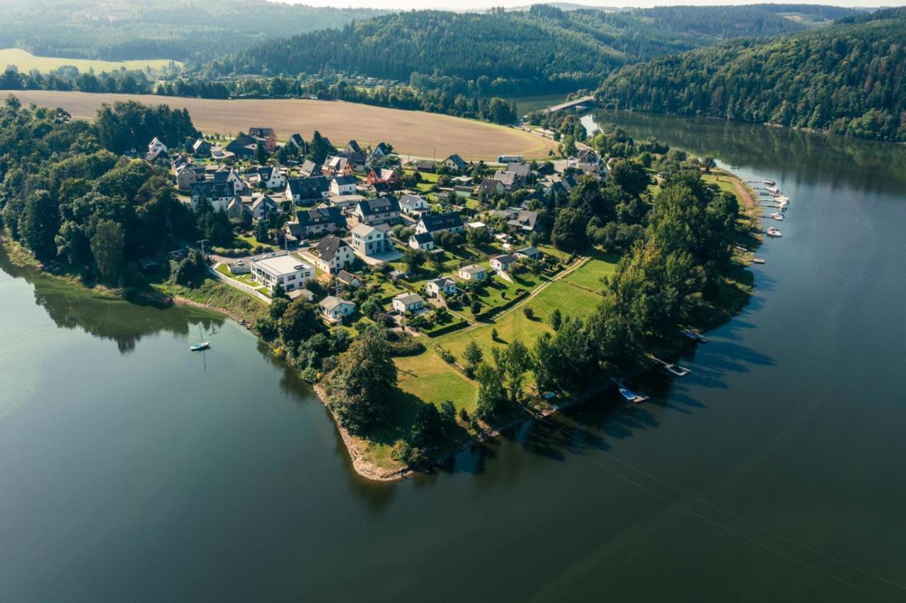 Apartments Saaldorf-Ferienhaus Mit 6 Apartments 45Qm-120Qm Direkt Am Thueringer Meer-Bleilochtalsperre Bad Lobenstein Exterior photo